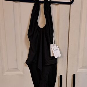 NWT Good American Black One Piece Swimsuit
